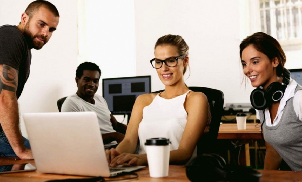 Executive focused on structured learning session